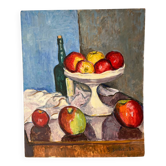Still life, oil on panel signed B Bucket 88