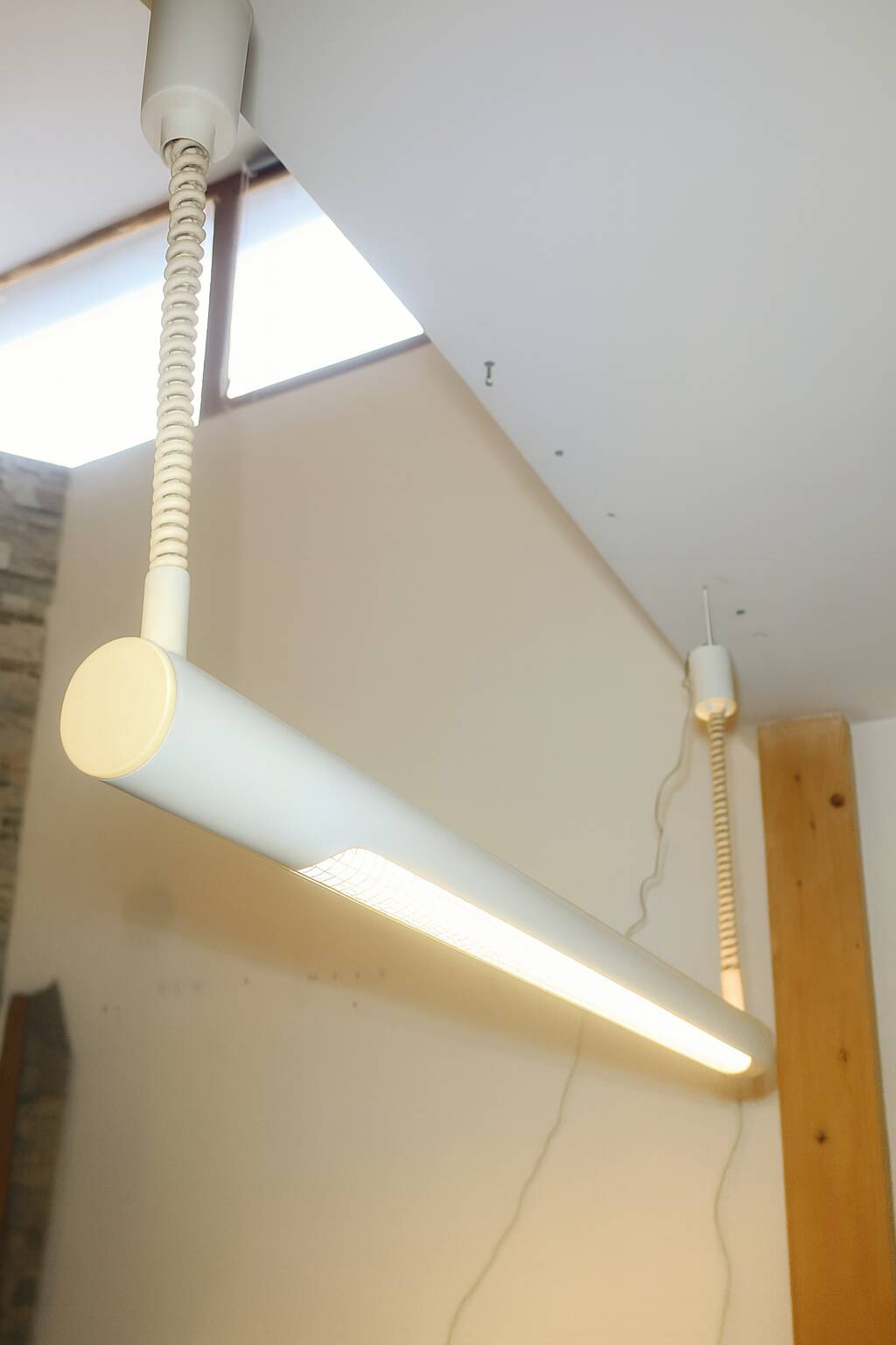 Lampe industrielle suspendue Massive 1980s