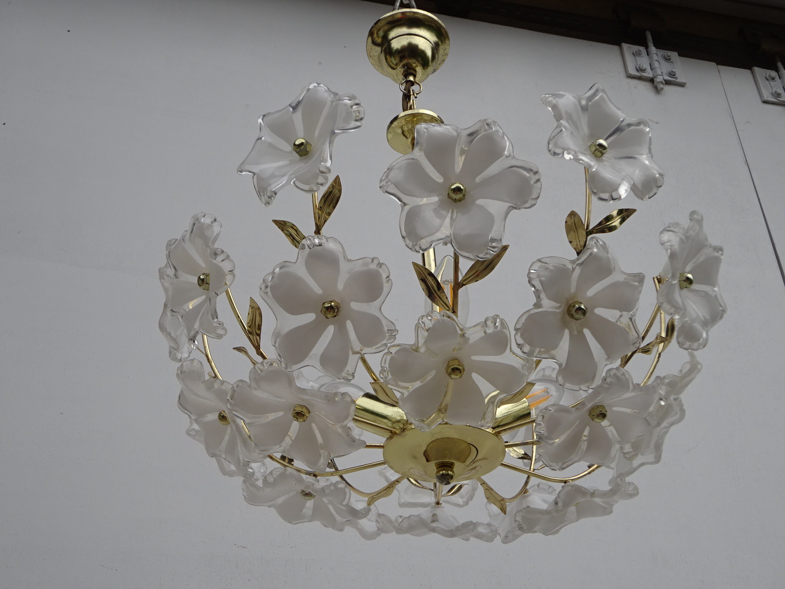 Vintage chandelier, 24 flowers