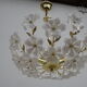 Lustre vintage 24 fleurs