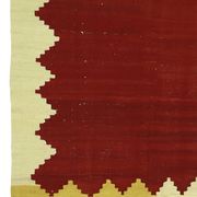 Vintage Minimalist Turkish Kilim Rug 133x213 cm Handmade Wool