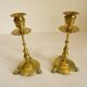 Art Nouveau candle holder pair early XX