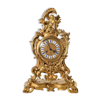 Golden clock