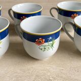 Kenzo porcelain tea cups