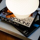 Set of 2 Mushroom Table Lamps by Venini for Mazzega, Italy, 1960s