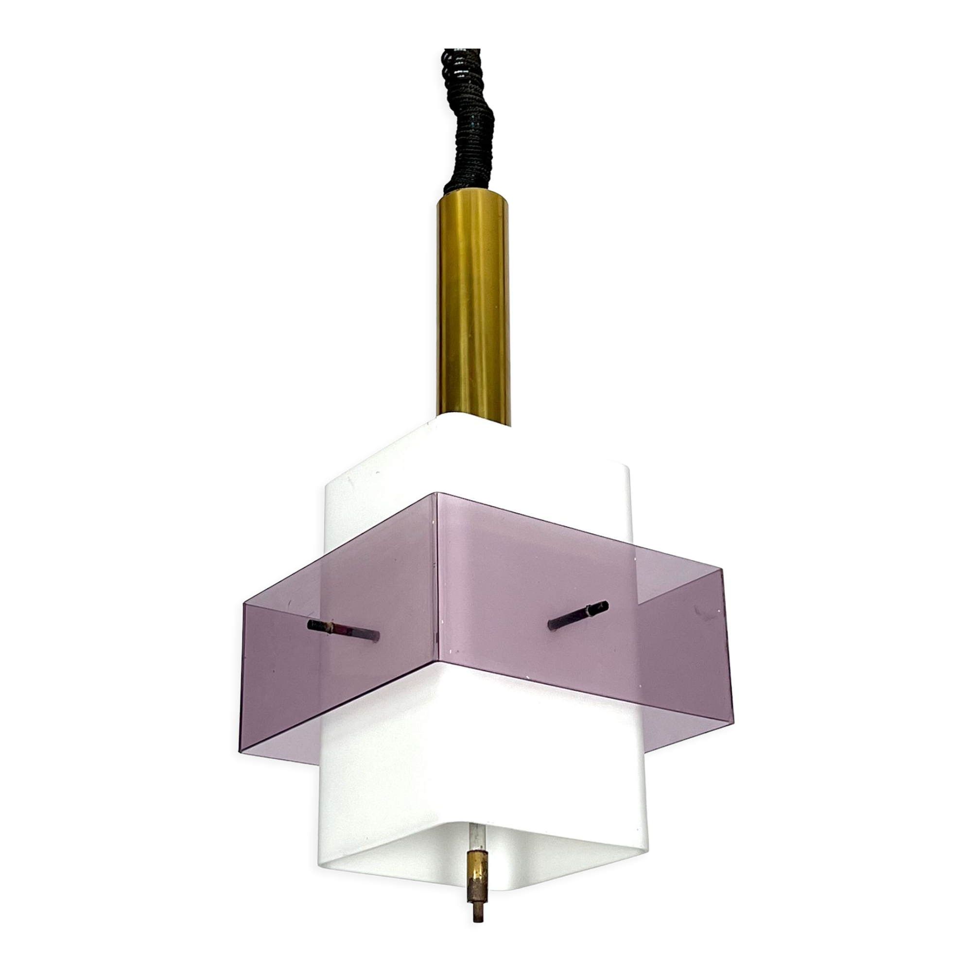 Mid-Century Modern pentant lamp by Stilux Milano, Italy 1960s