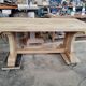 Table monastère avec 1 rallonge  éclaircie