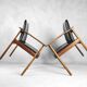 Pair of armhairs by Sven Ivar Dysthe for Dokka Møbler, 1960