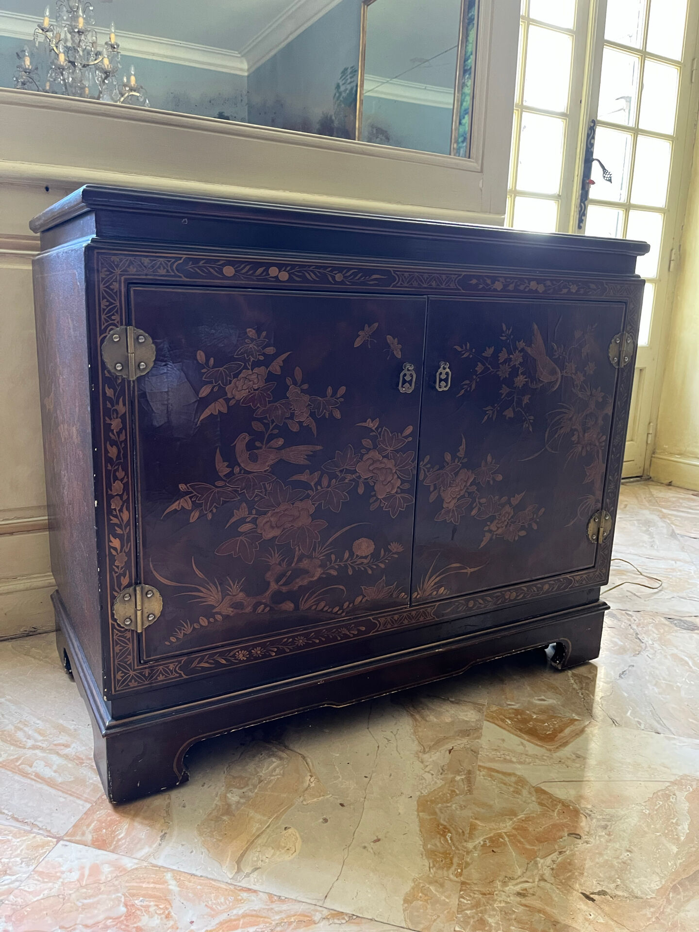 Buffet cabinet chinois, XXeme siècle