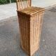 Rattan and wicker bread bin