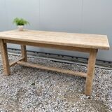 Stripped farmhouse table 180 cm
