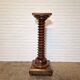 Antique wine press plant stand, France 1940s