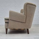 1960s, Danish 3 seater sofa, original good condition, cotton-wool.