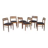 Danish Teak Dining Chairs by H. W. Klein for Bramin, 1960s, Set of 6
