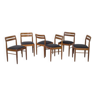 Danish Teak Dining Chairs by H. W. Klein for Bramin, 1960s, Set of 6
