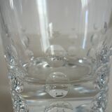 6 heavy crystal whisky glasses JG Durand