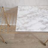 Table porte-vinyles année 70