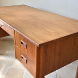 Scandinavian vintage office and chair - 60s
