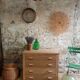 Meuble de métier, commode en chêne massif