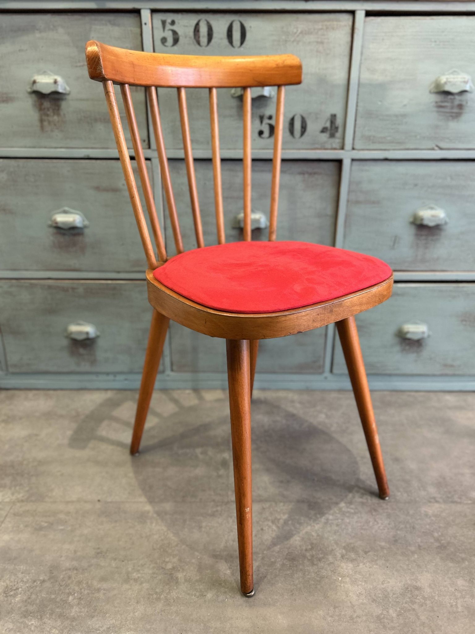 Chaise bistrot Baumann modéle 740 - années 50/60