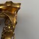 Set of three gilded wood consoles in Rococo style, late 19th century.