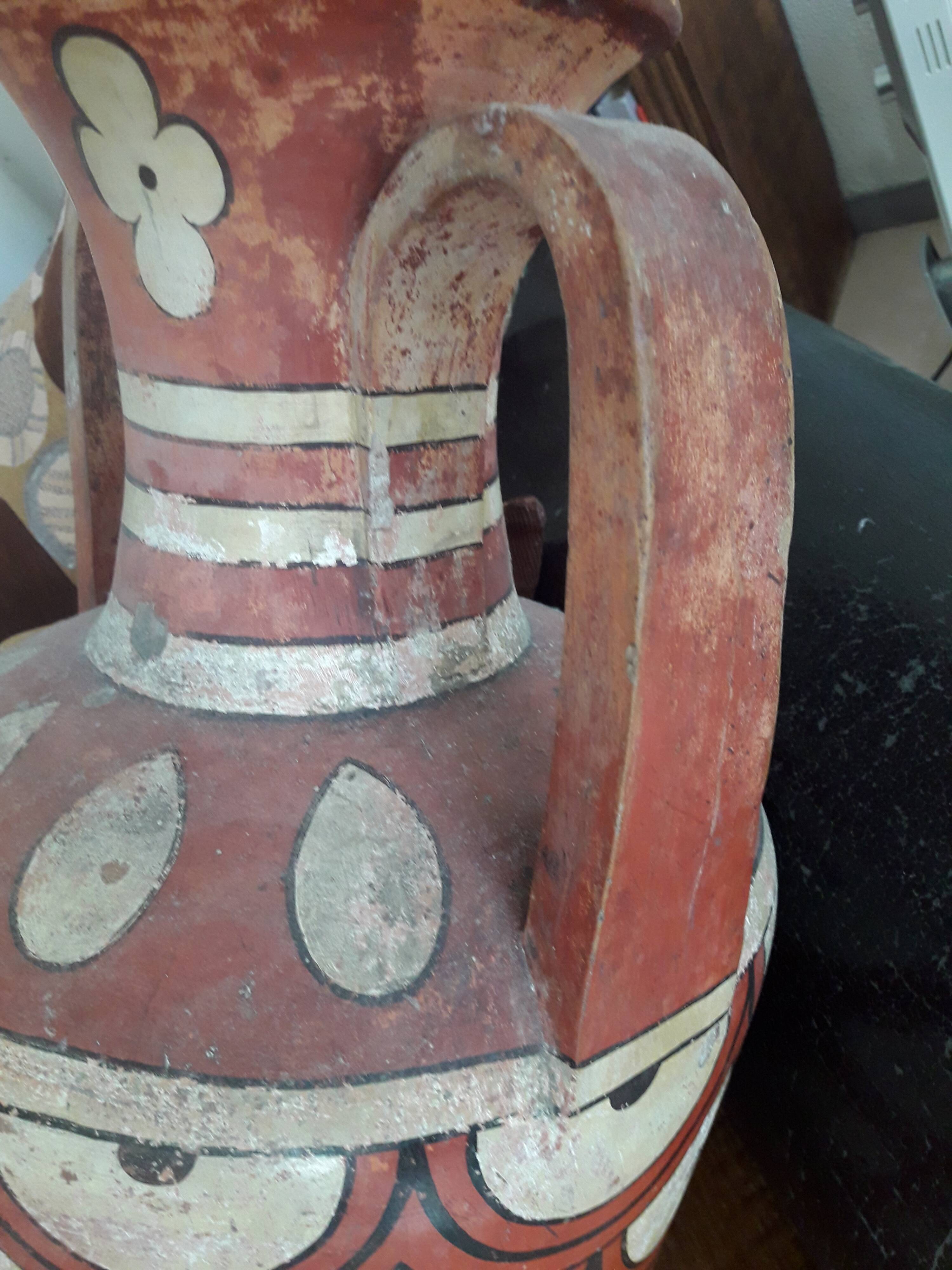 Large ancient amphora Nabeul Tunisia – handmade ceramics – 78 cm