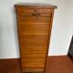 Classeur  rideau  bois  1950