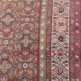 Tapis ancien persan kurde Malayer en longueur 200x490 cm