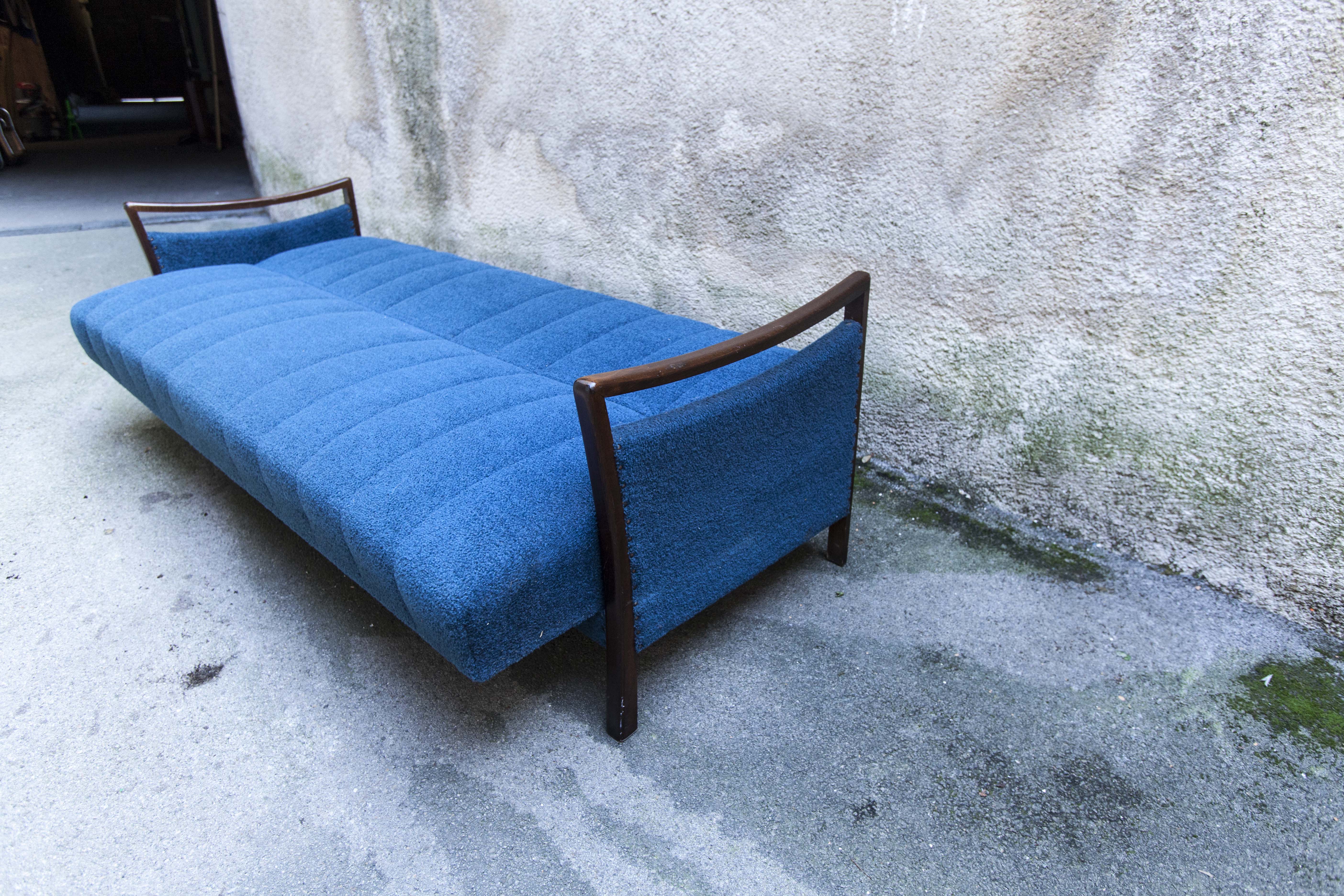 Sofa daybed 3 scandinavian blue