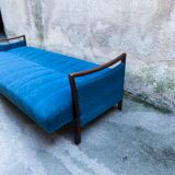 Sofa daybed 3 scandinavian blue