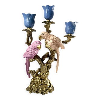 Werner Voss parrot candlestick