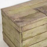 Antique green primitive style chest (circa 1920) #21