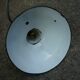 Suspension lampshade lacquered metal industrial style, retro 1950s