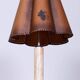 Lampe de table Art Déco tchèque en marbre et chrome, années 1920