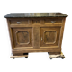Art Deco raw wood sideboard