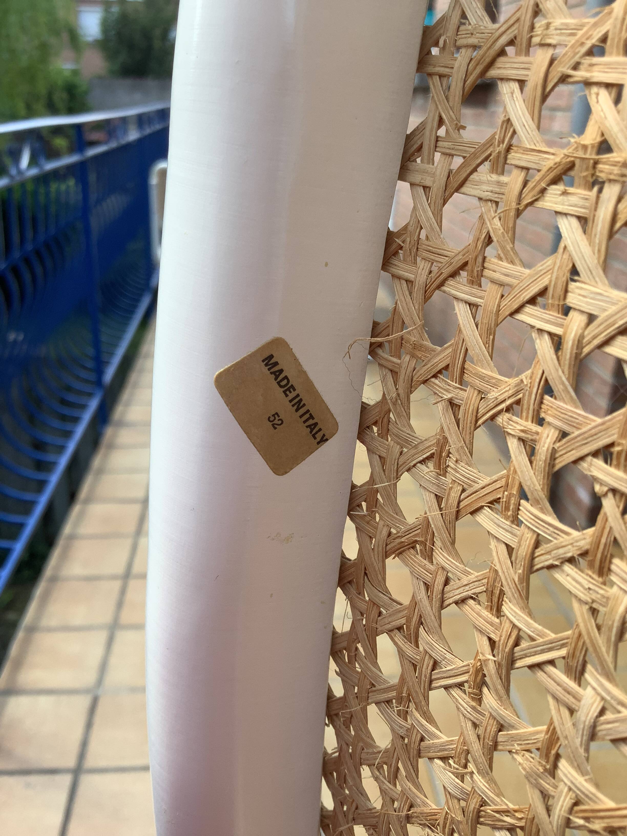 Set of 6 B32 chairs Marcel Breuer Italy design 1970