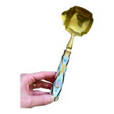 Ladle with earthenware reed