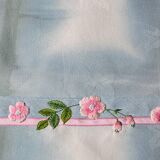 Hand embroidered tablecloth