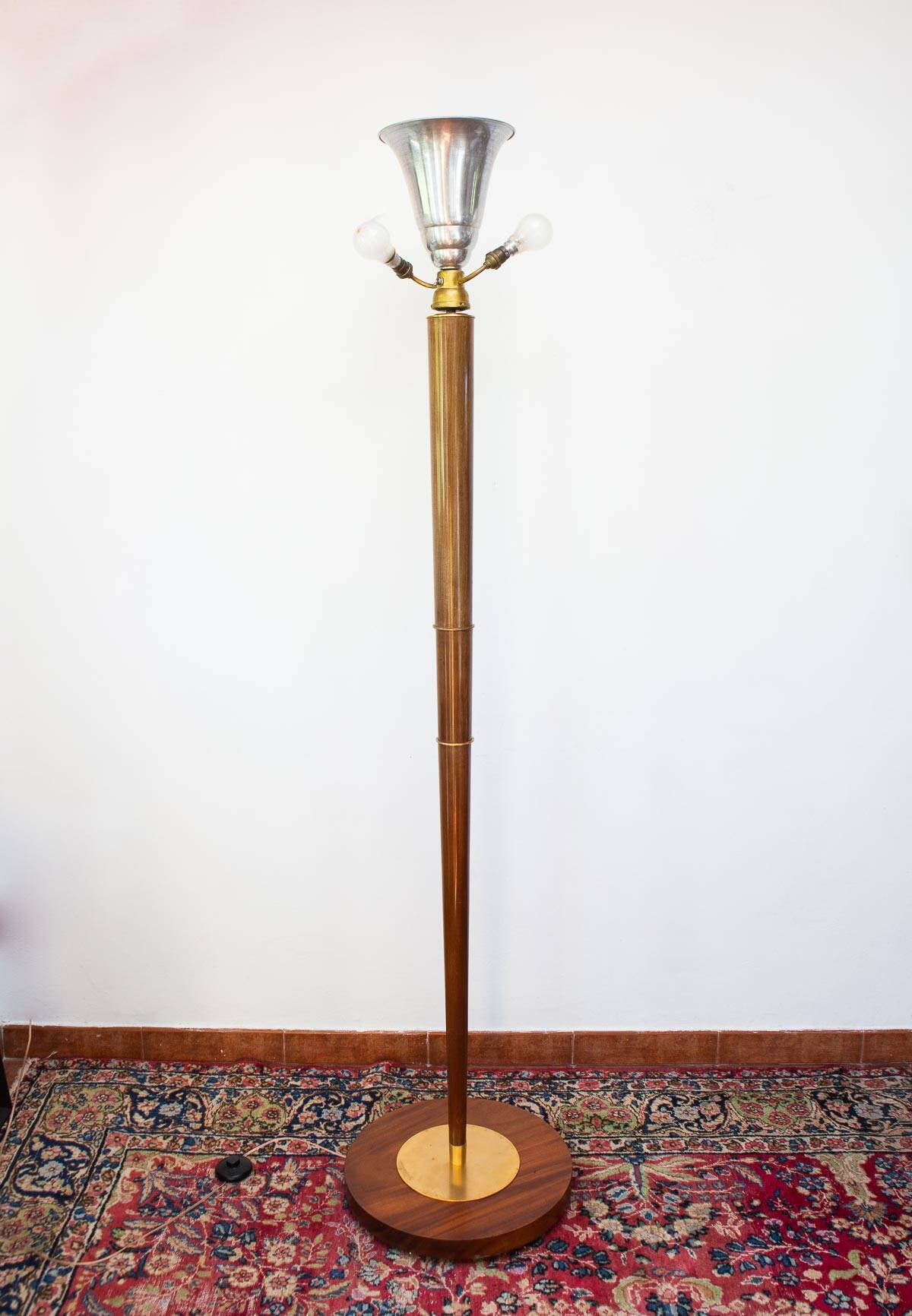 Large Art Deco floor lamp circa 1930 (185 cm)