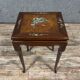 China 20th century: mahogany and burl saddle circa 1950