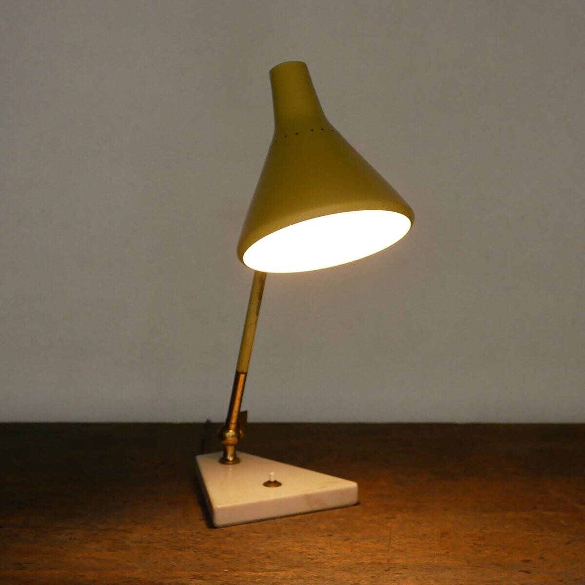 Mid-Century table lamp by Stilux Milano, Italy, 1950s.