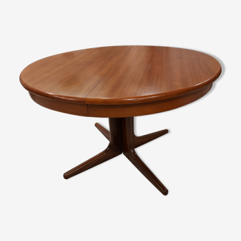 Baumann extendable table in vintage teak 1970s