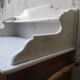 Table de toilette marbre