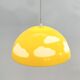 Yellow Nuage suspension by Henrik Preutz for Ikea, 1990