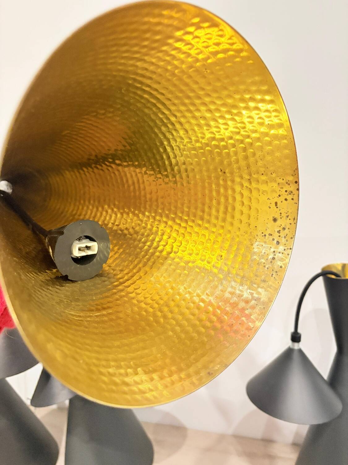 Lot de suspensions Tom Dixon Beat Tall — métal noir mat