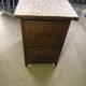 Meuble / commode ancien 2 tiroirs restauré