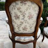 Pair of period Louis XV convertible armchairs