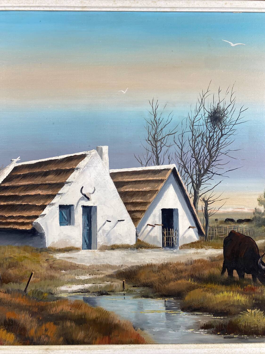 Keeper's huts by Jean Marignan