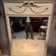 Louis XVI style wooden trumeau
