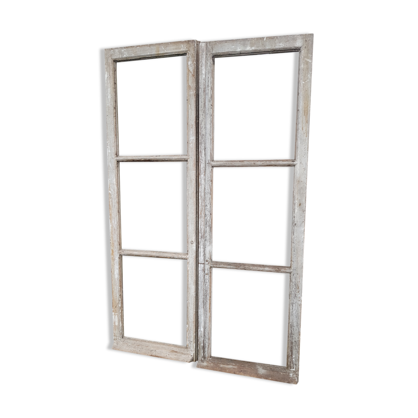 Old pair of window time XVIII th s / XIX th s